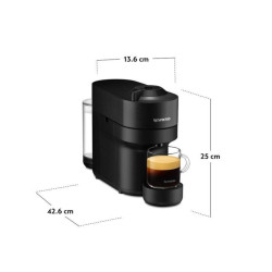 Καφετιέρα Delonghi Vertuo Pop ENV90.B για Κάψουλες Black Καφετιέρες