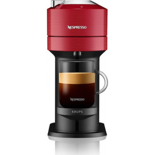 Μηχανή Nespresso Krups XN9105S Vertuo Next Cherry Red (ΔΩΡΟ 12 κάψουλες)