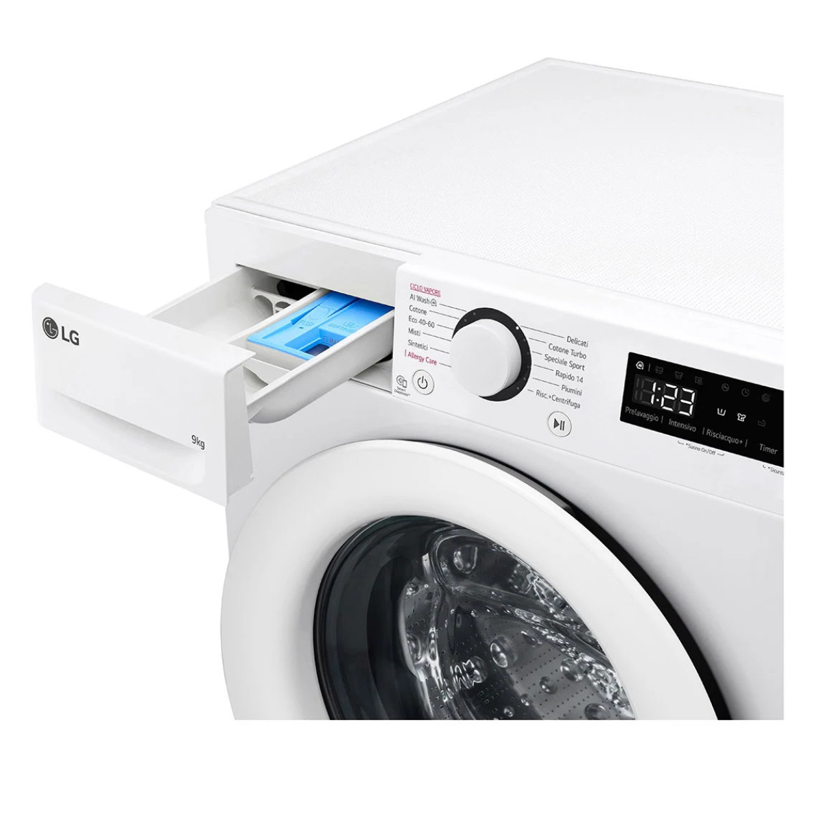 Πλυντήριο Ρούχων LG F4R3009NSWW 9kg 1400Rpm  Πλυντήρια ρούχων