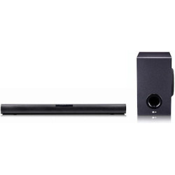 Ασύρματο LG SQC1 Soundbar 160W 2.1 με Subwoofer και Τηλεχειριστήριο Μαύρο Soundbar