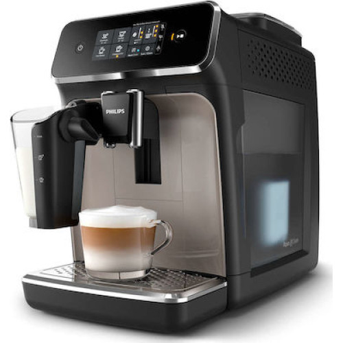 Αυτόματη Μηχανή Espresso Philips EP2235/40 1500W Πίεσης 15bar με Μύλο Άλεσης Μαύρη