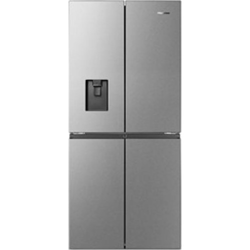 Ψυγείο Ντουλάπα Hisense RQ563N4SWI1 454lt NoFrost Inox