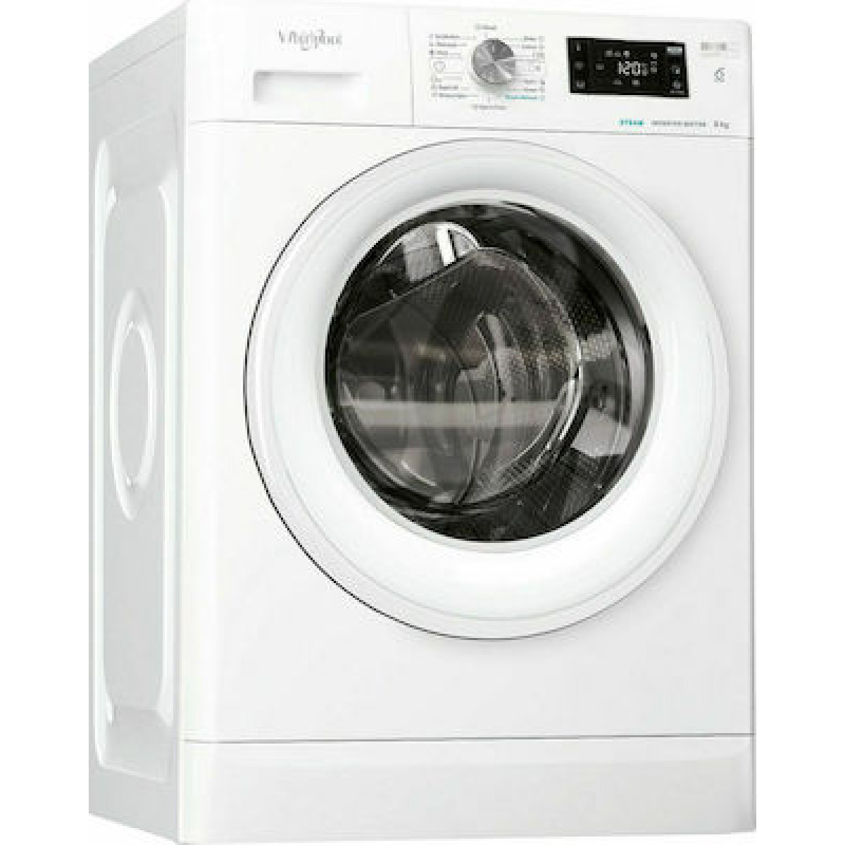 Πλυντήριο Ρούχων Whirlpool FFB 8258 WV EE 8kg με Ατμό 1200 Στροφών Πλυντήρια ρούχων