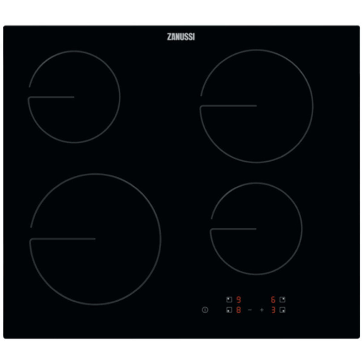 Εντοιχιζόμενο σετ Zanussi ZOHEF1X + ZXRN641K Φούρνος  με Κεραμικές Εστίες  Σετ εντοιχισμού