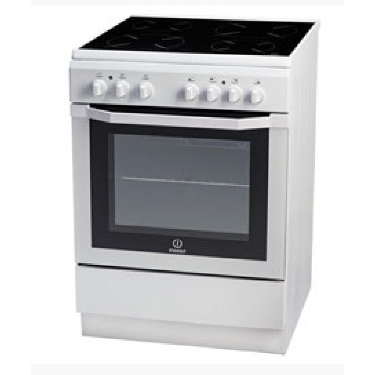 Κουζινες - Indesit Κουζίνα Κεραμική I6VMH2A(W)/GR Λευκό Κουζίνες κεραμικές Ηλεκτρικες Συσκευες - homeelectrics.gr